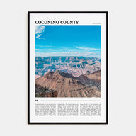 Coconino County Travel Color Poster