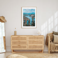 Coeur d'Alene Photo Color Poster