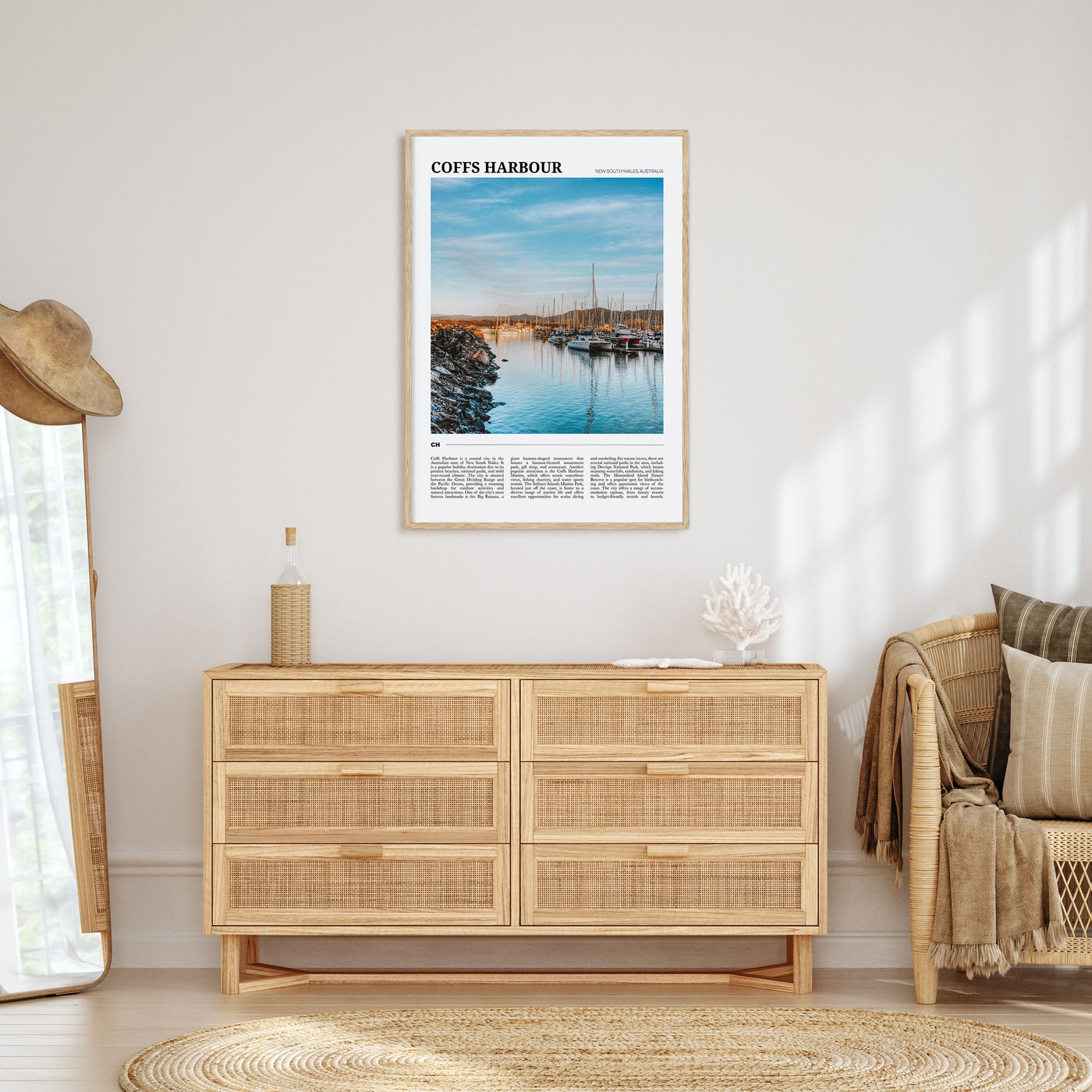 Coffs Harbour Travel Color Poster