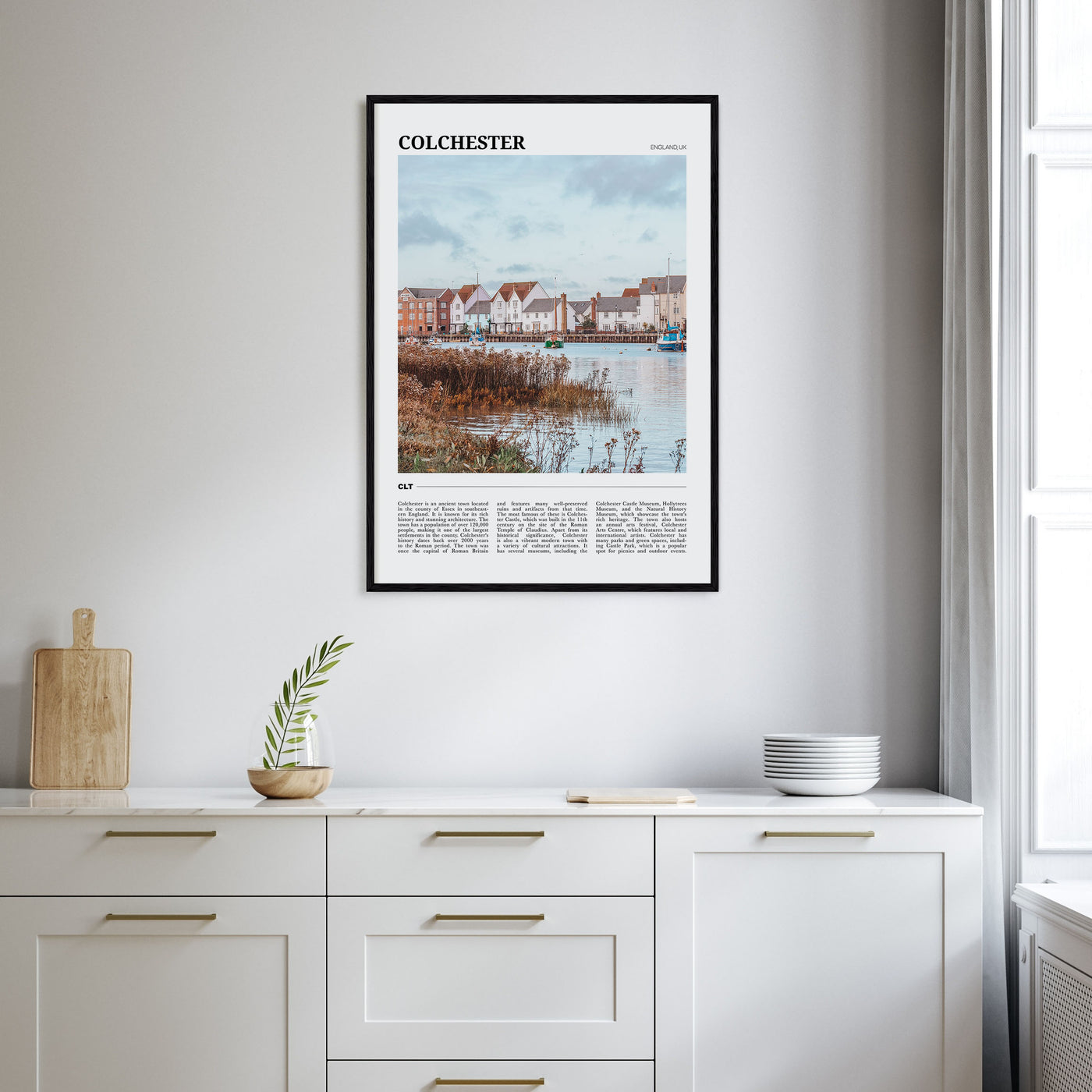 Colchester Travel Color Poster