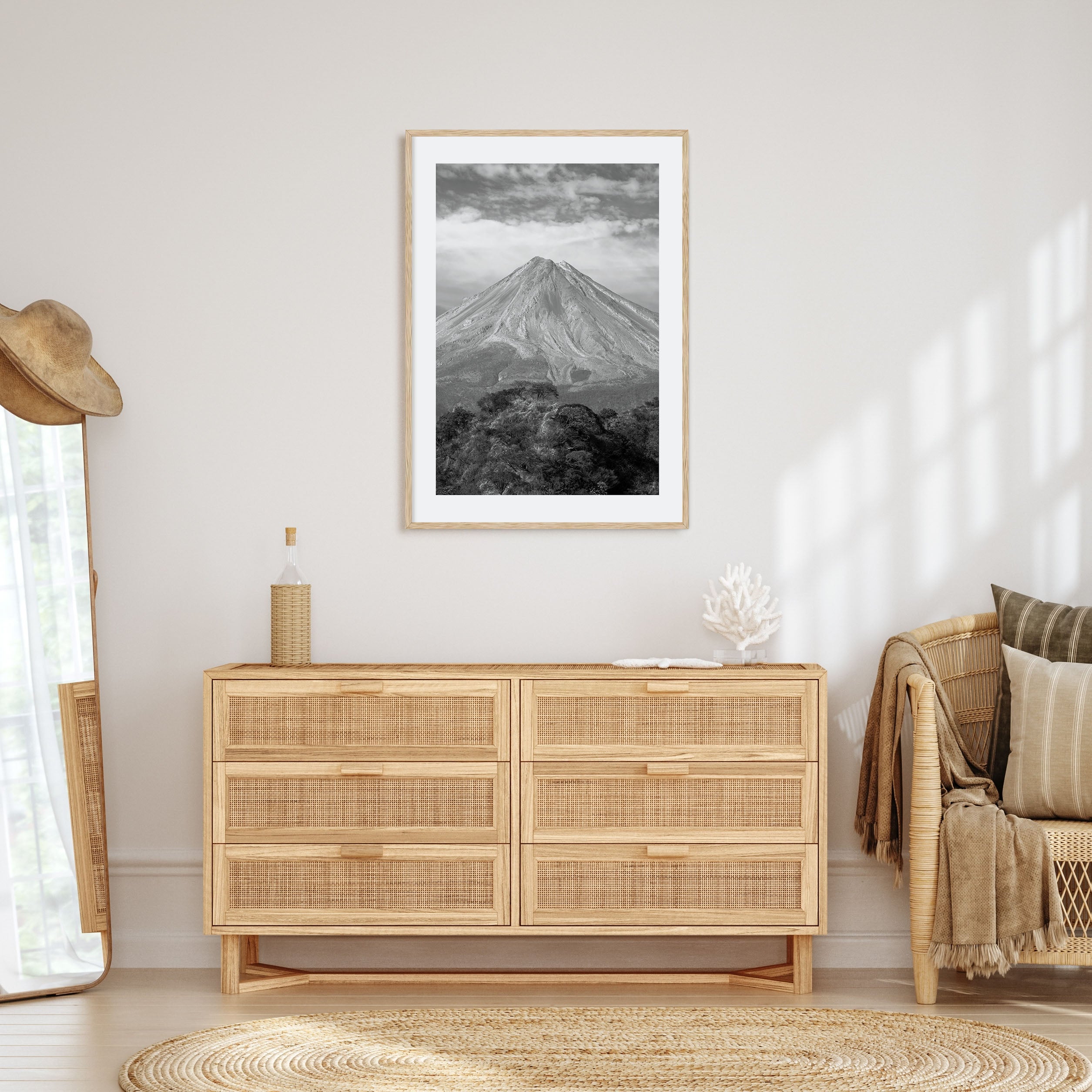 Colima Photo B&W Poster