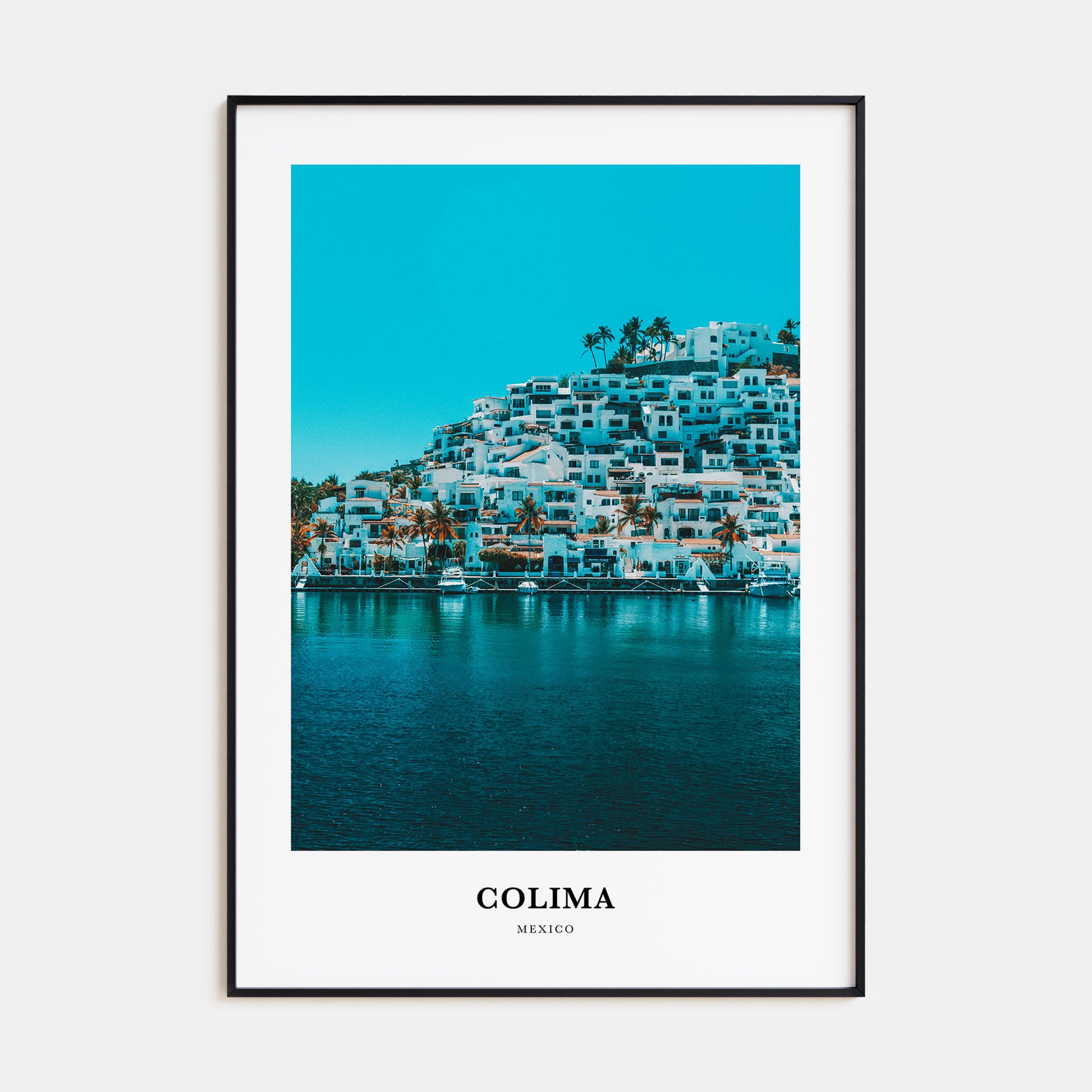 Colima Portrait Color Poster