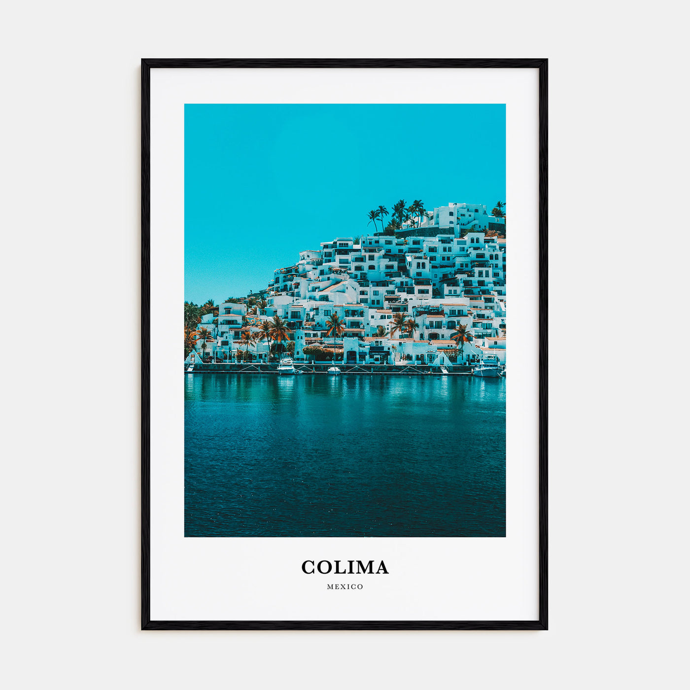 Colima Portrait Color Poster