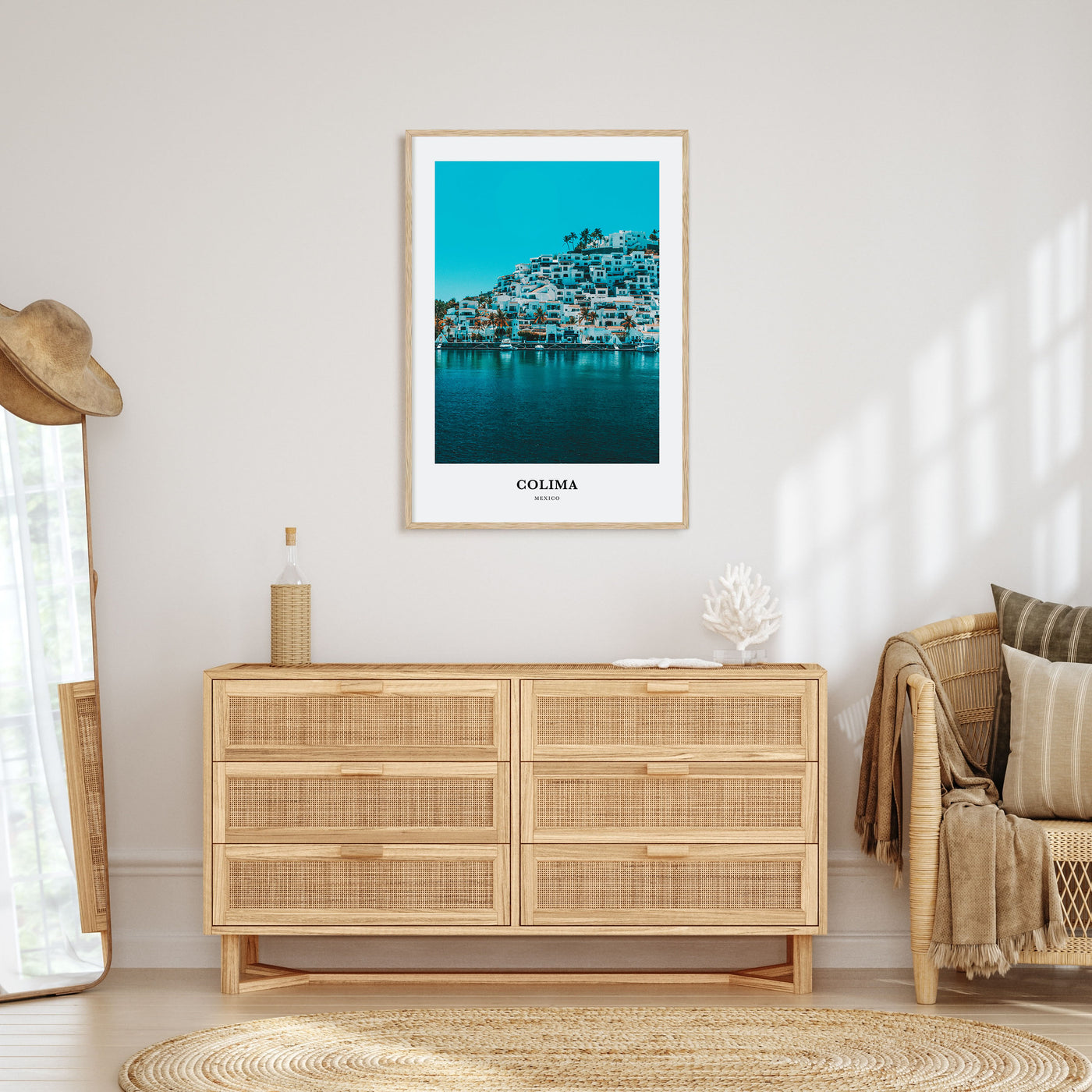 Colima Portrait Color Poster