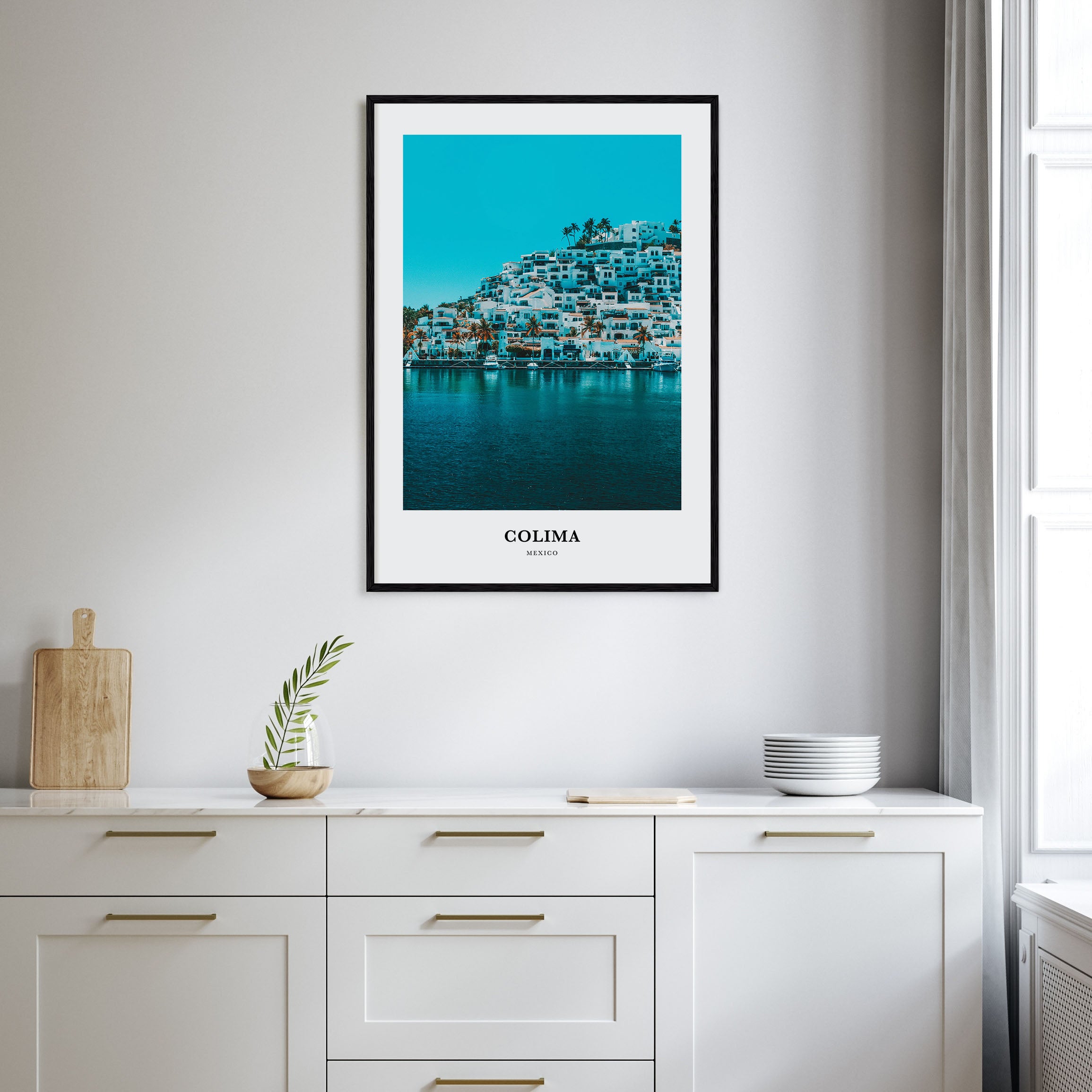 Colima Portrait Color Poster
