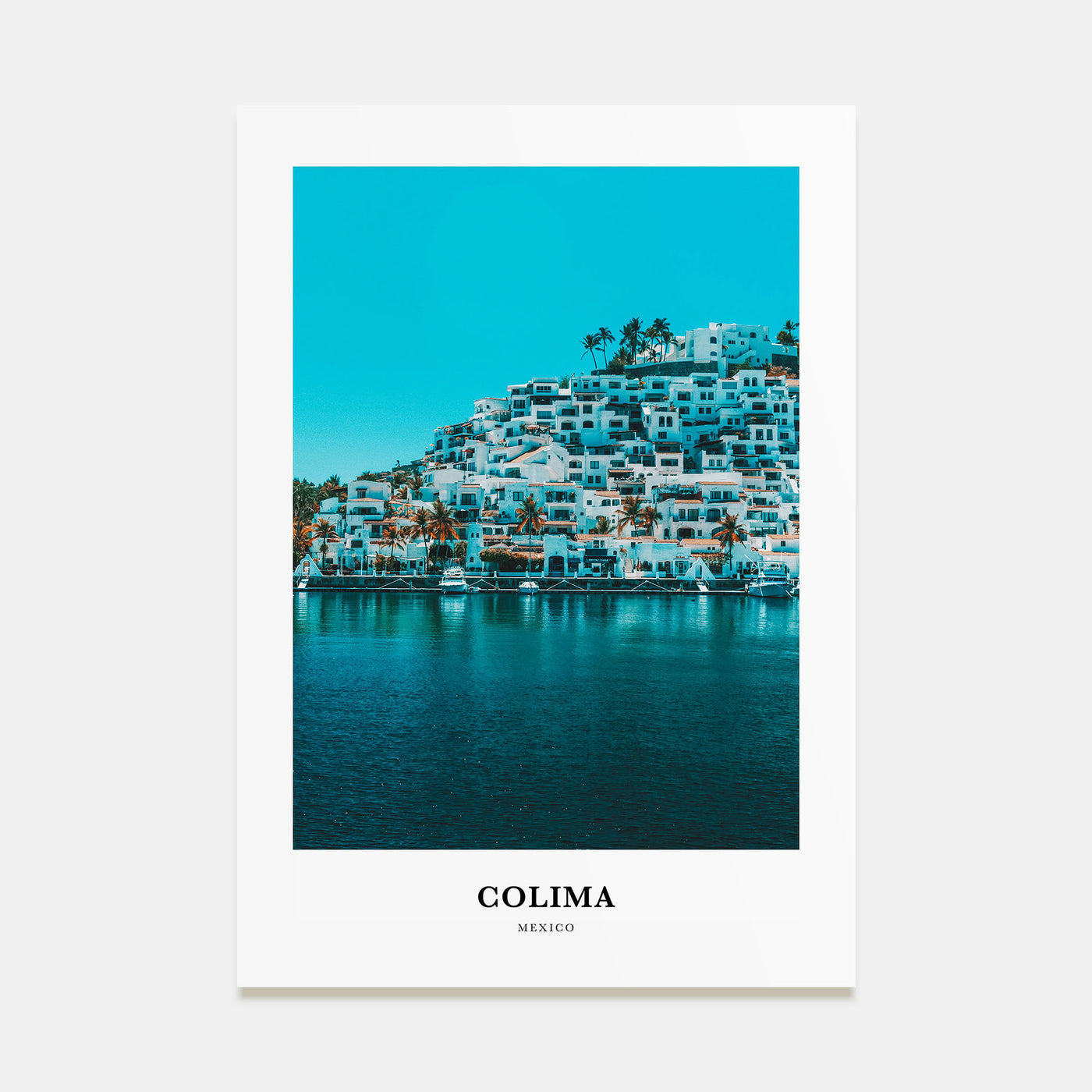 Colima Portrait Color Poster