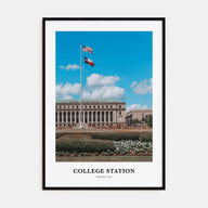 College Station Portrait Color Poster