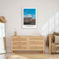 College Station Portrait Color Poster