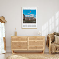 College Station Travel Color Poster