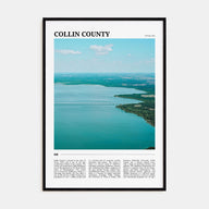 Collin County Travel Color Poster