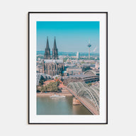 Cologne Photo Color Poster
