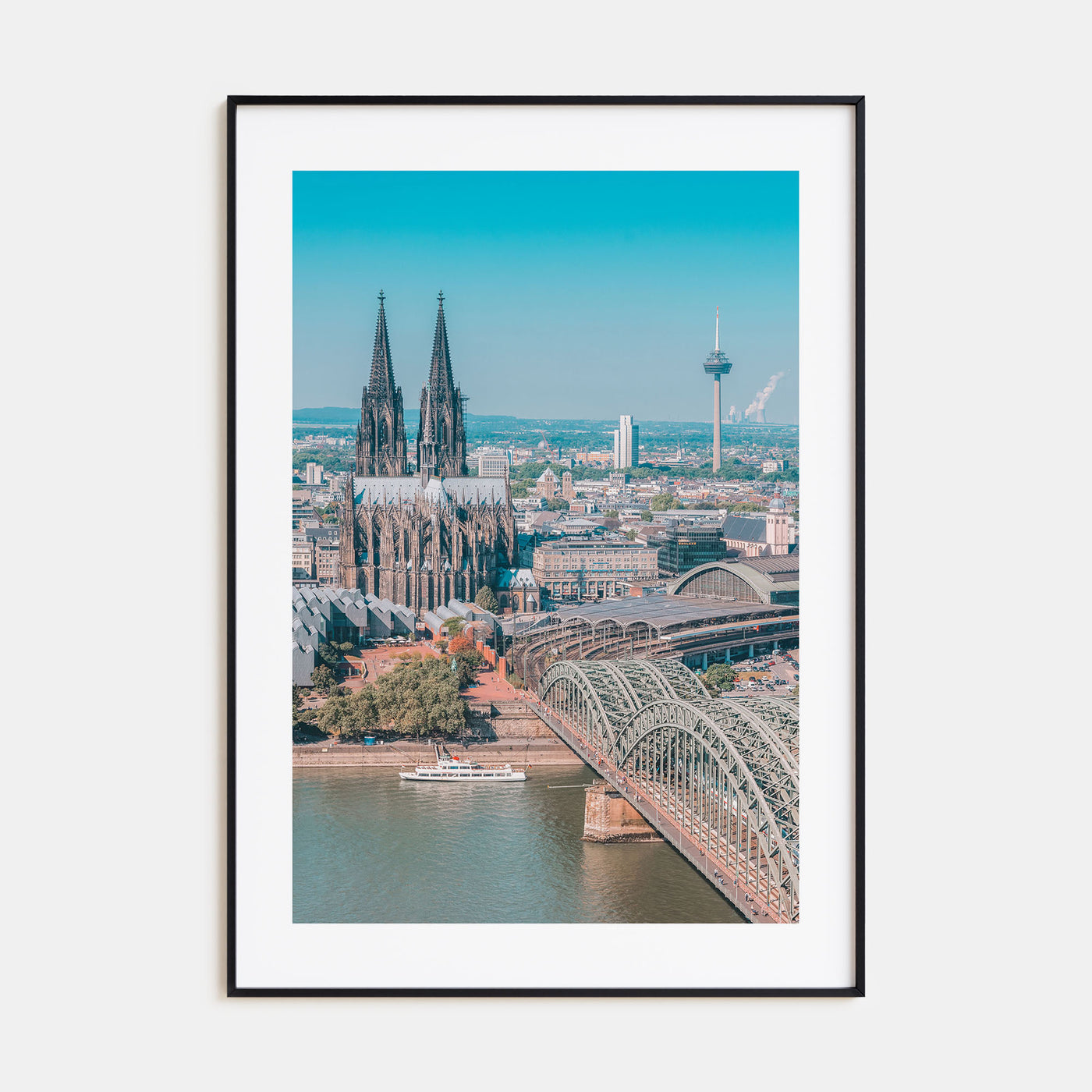 Cologne Photo Color Poster