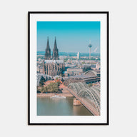 Cologne Photo Color Poster