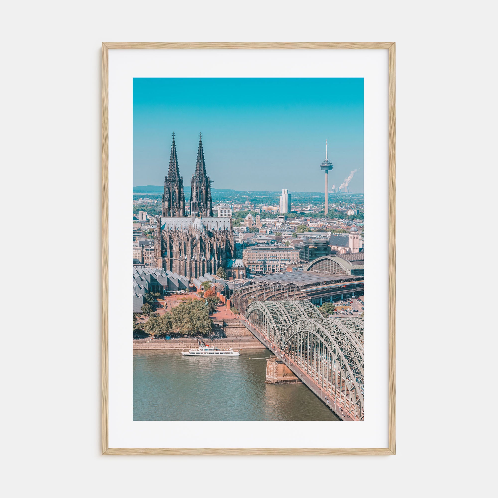 Cologne Photo Color Poster