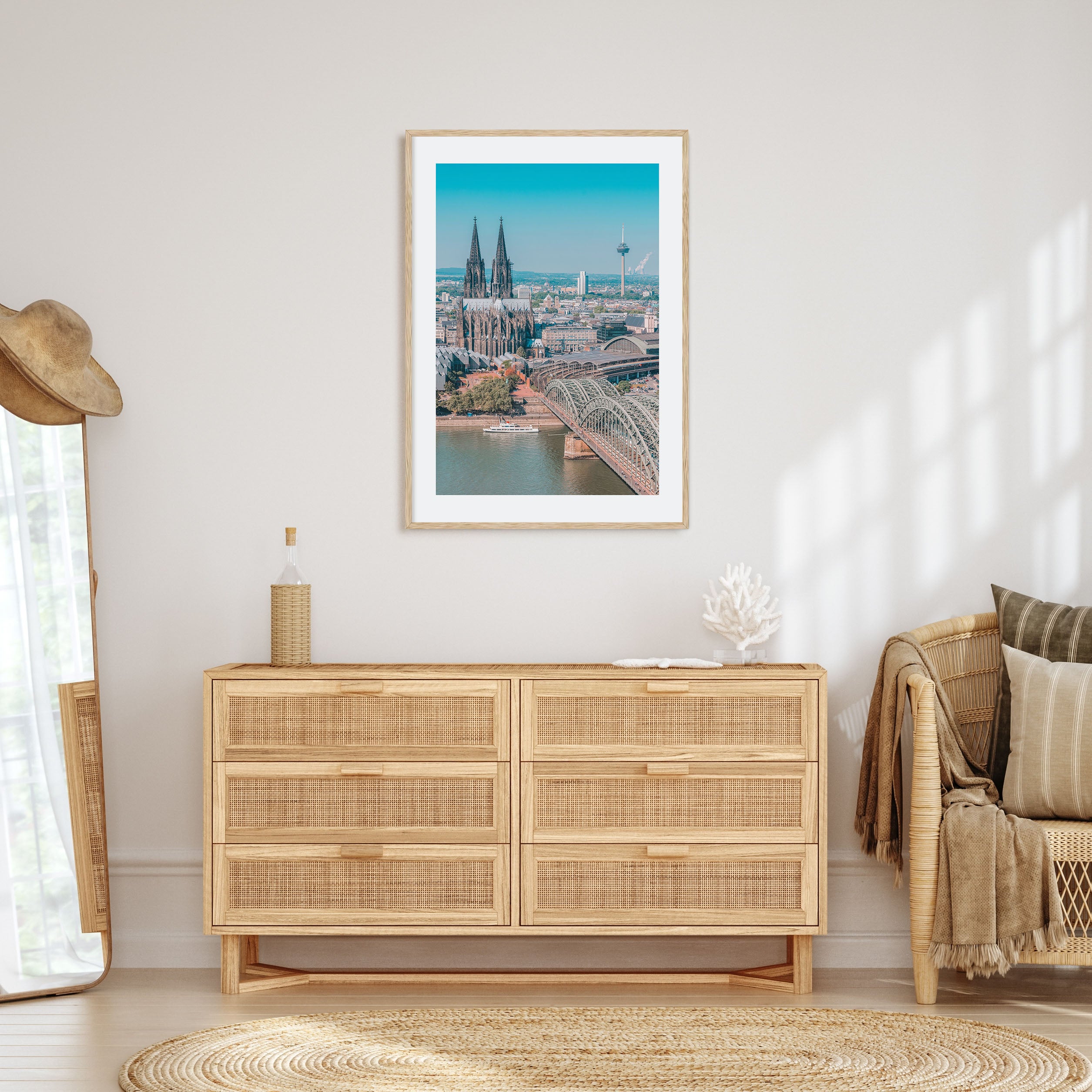 Cologne Photo Color Poster