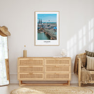 Cologne Portrait Color Poster