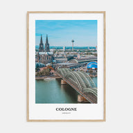 Cologne Portrait Color Poster