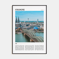 Cologne Travel Color Poster