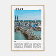 Cologne Travel Color Poster