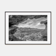 Colorado Landscape B&W Poster
