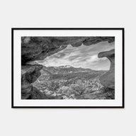 Colorado Landscape B&W Poster