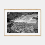 Colorado Landscape B&W Poster