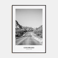 Colorado Portrait B&W No 2 Poster