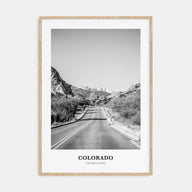 Colorado Portrait B&W No 2 Poster