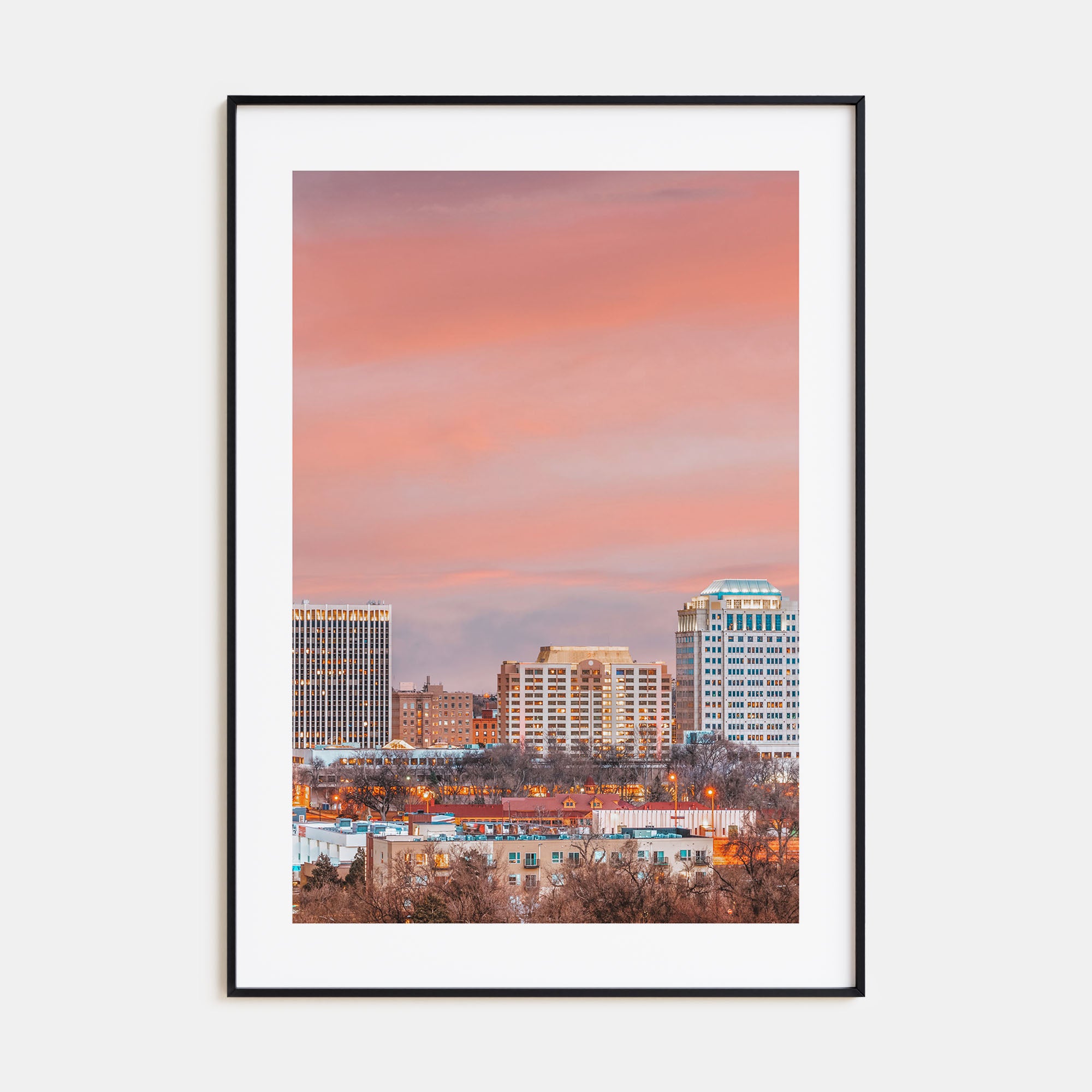 Colorado Springs Photo Color Poster