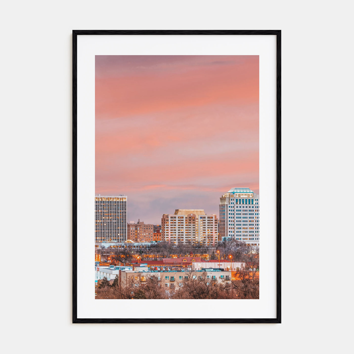 Colorado Springs Photo Color Poster