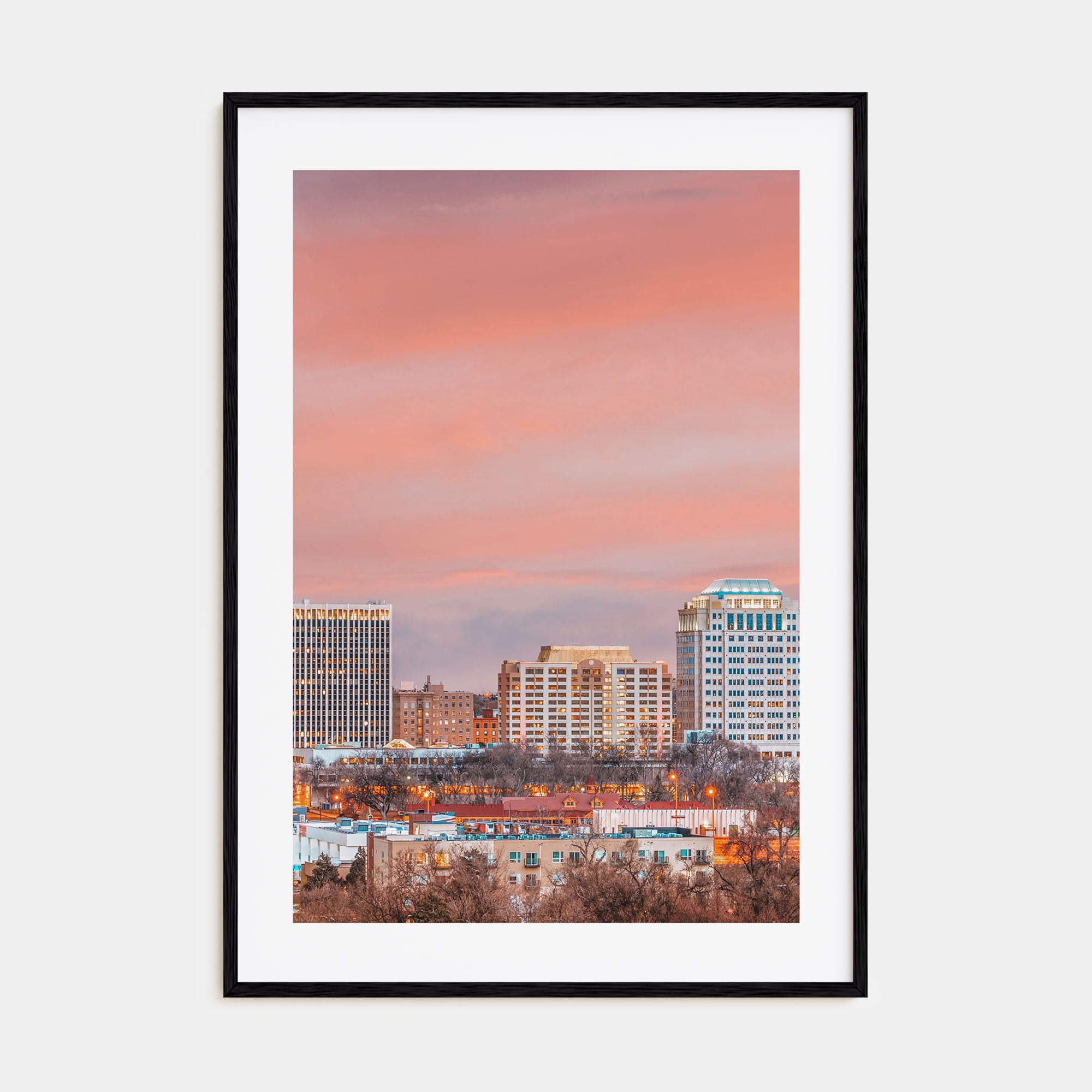 Colorado Springs Photo Color Poster