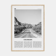 Colorado Travel B&W No 2 Poster