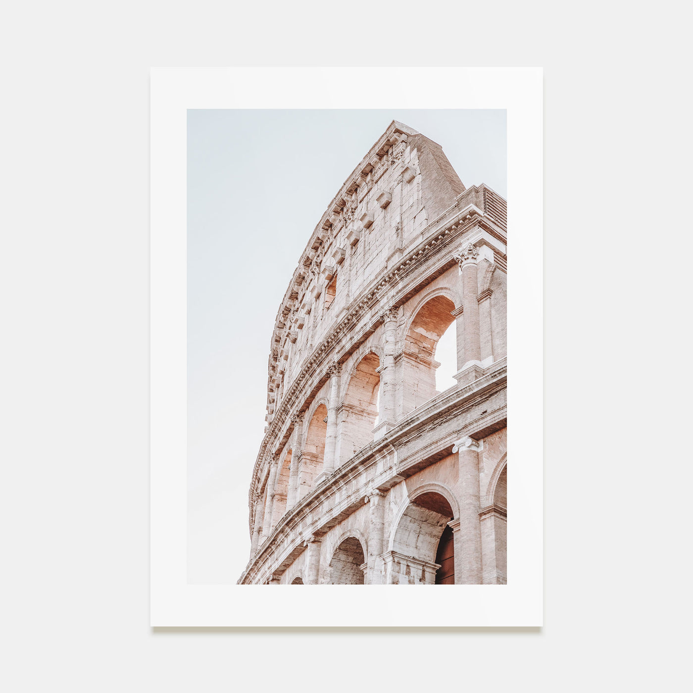 Colosseum Photo Color Poster