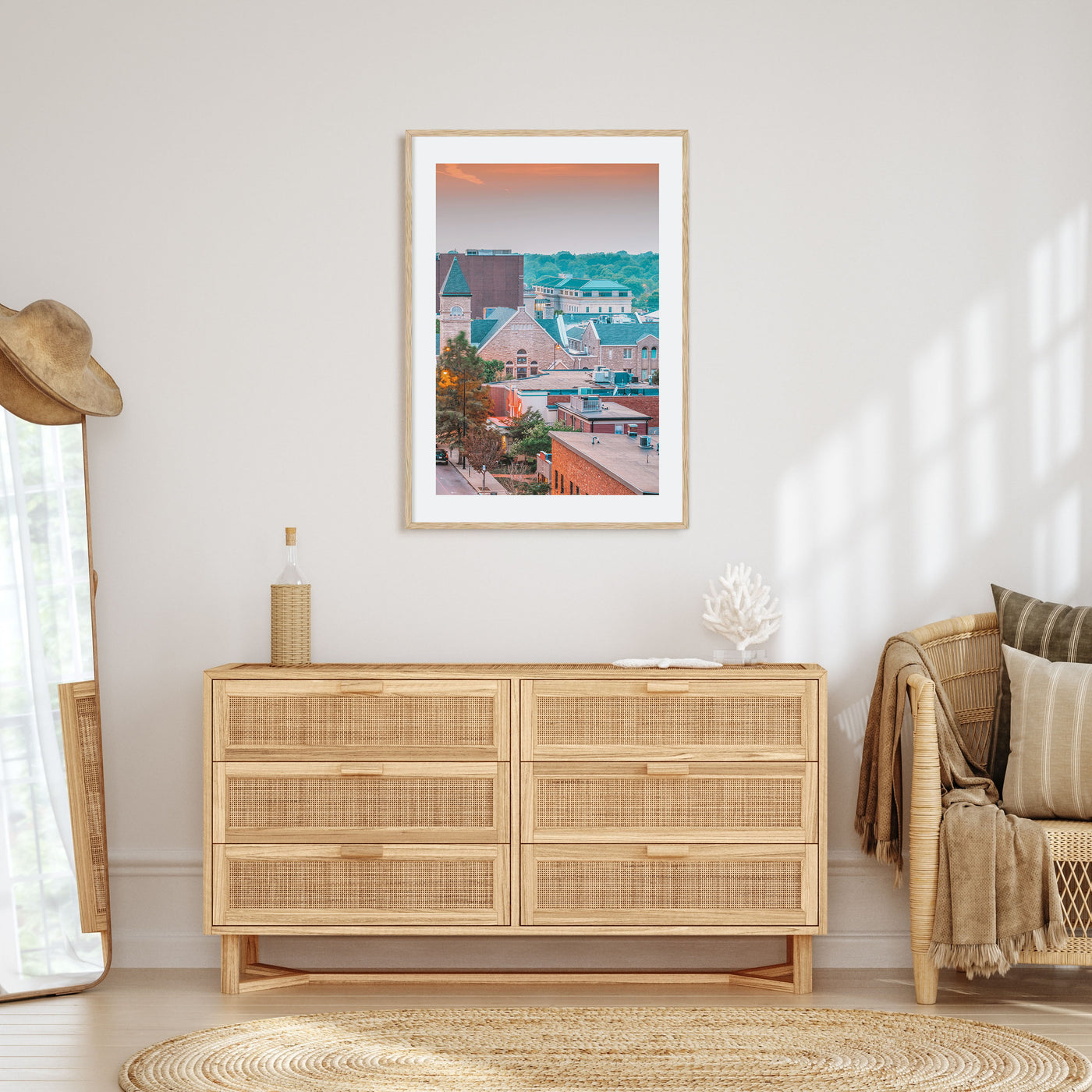 Columbia, Missouri Photo Color Poster