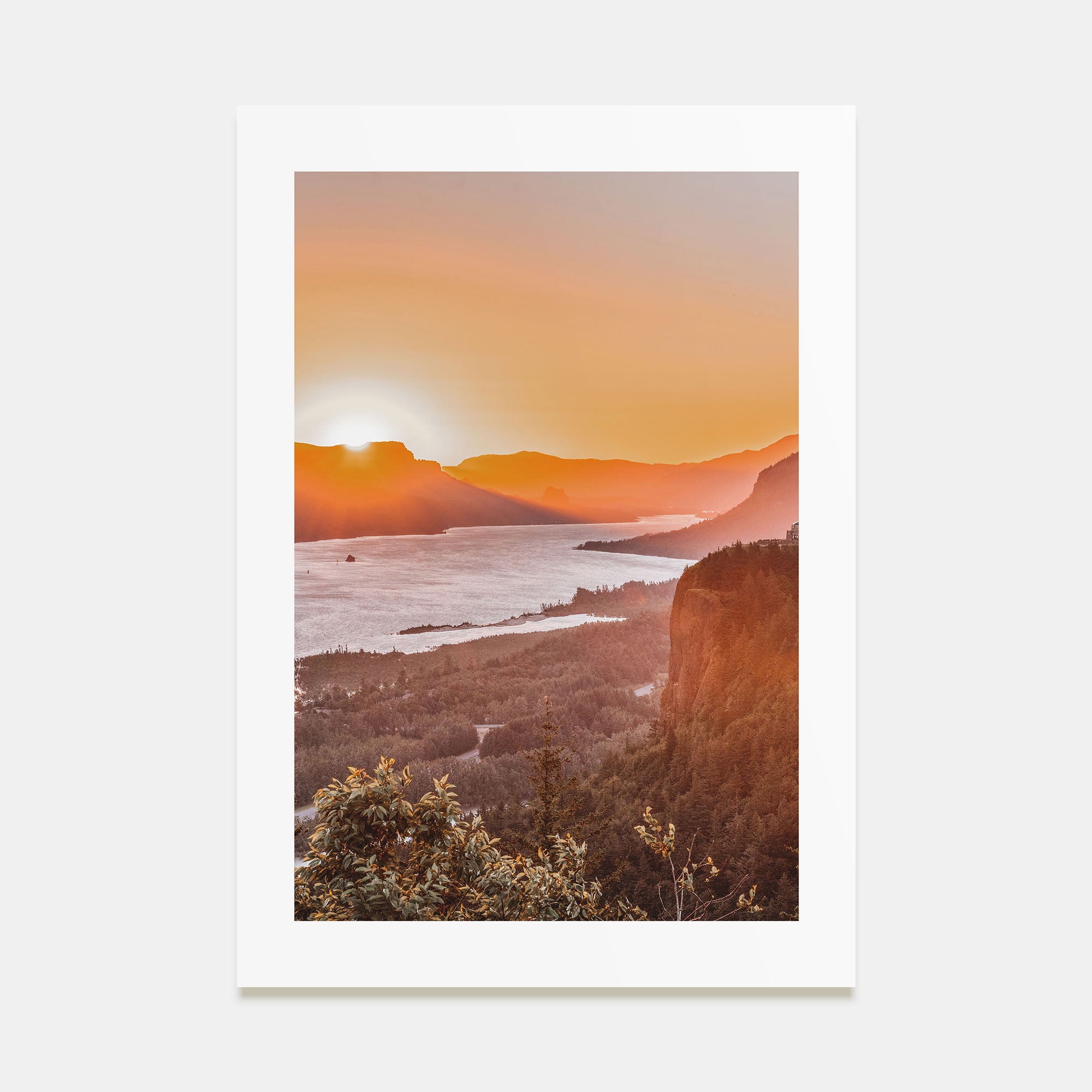 Columbia River Gorge Photo Color No 1 Poster