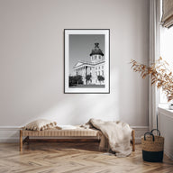 Columbia, South Carolina Photo B&W Poster