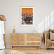 Columbia, South Carolina Photo Color Poster