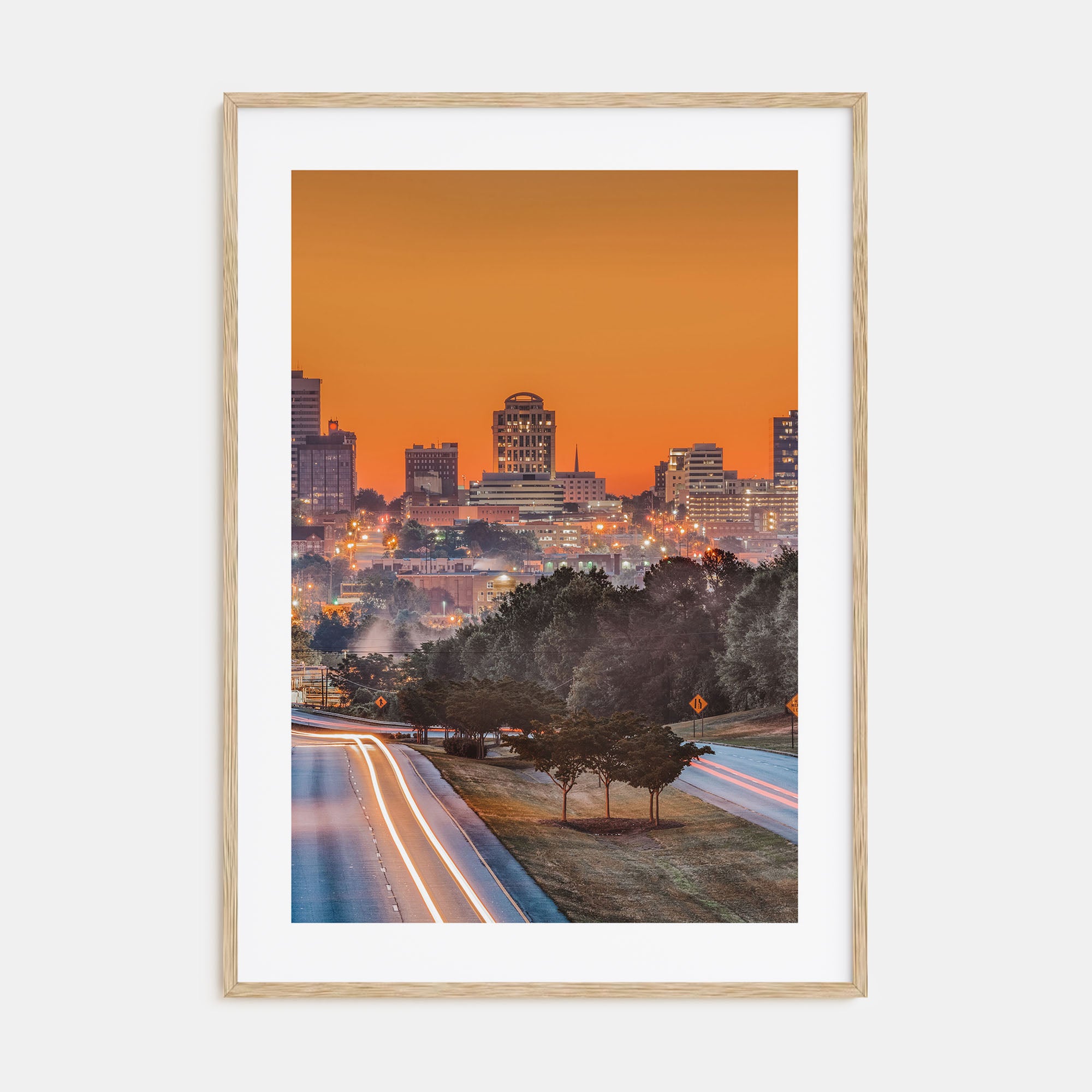 Columbia, South Carolina Photo Color Poster