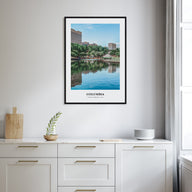 Columbia, South Carolina Portrait Color Poster