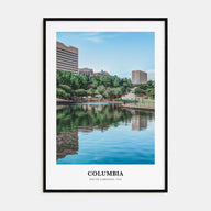 Columbia, South Carolina Portrait Color Poster