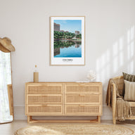 Columbia, South Carolina Portrait Color Poster