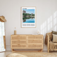 Columbia, South Carolina Travel Color Poster