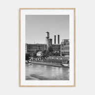 Columbus, Georgia Photo B&W Poster