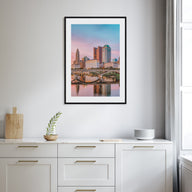 Columbus, Ohio Photo Color No 1 Poster