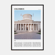 Columbus, Ohio Travel Color No 2 Poster