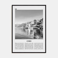 Como Travel B&W No 1 Poster