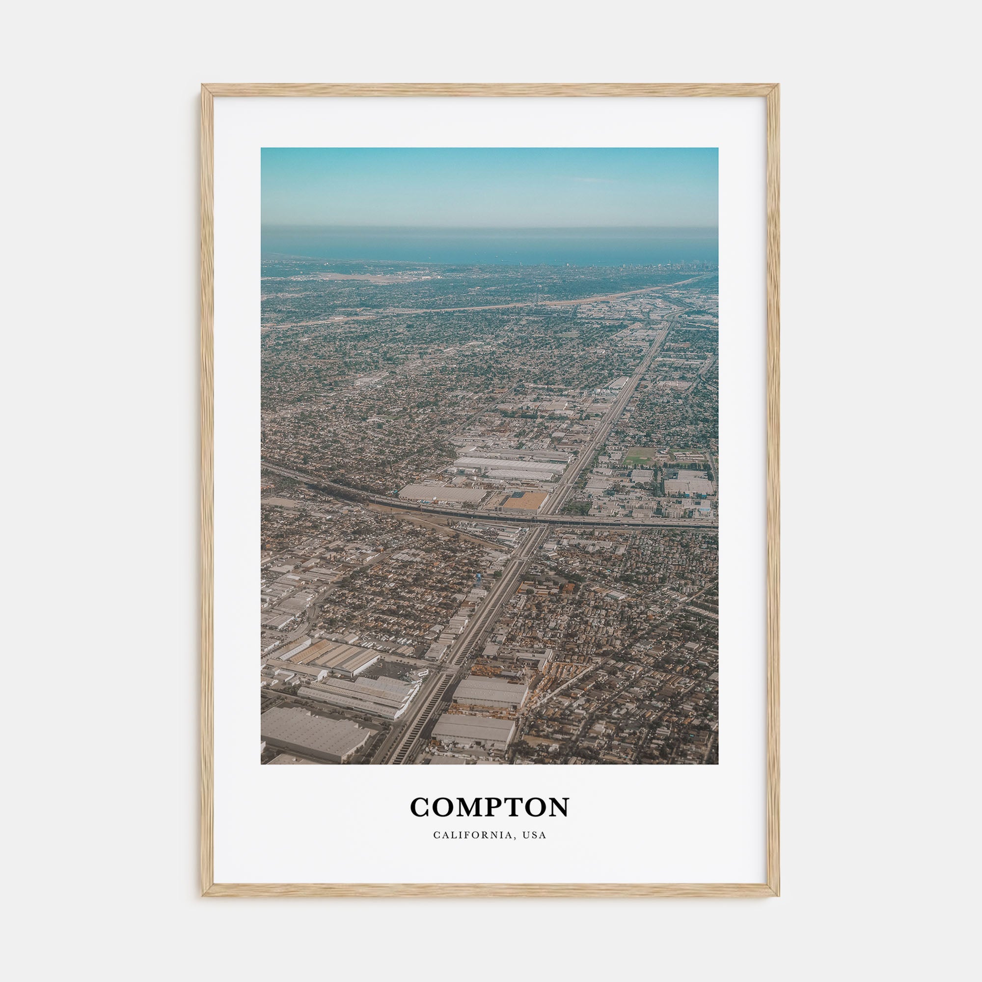 Compton Portrait Color Poster