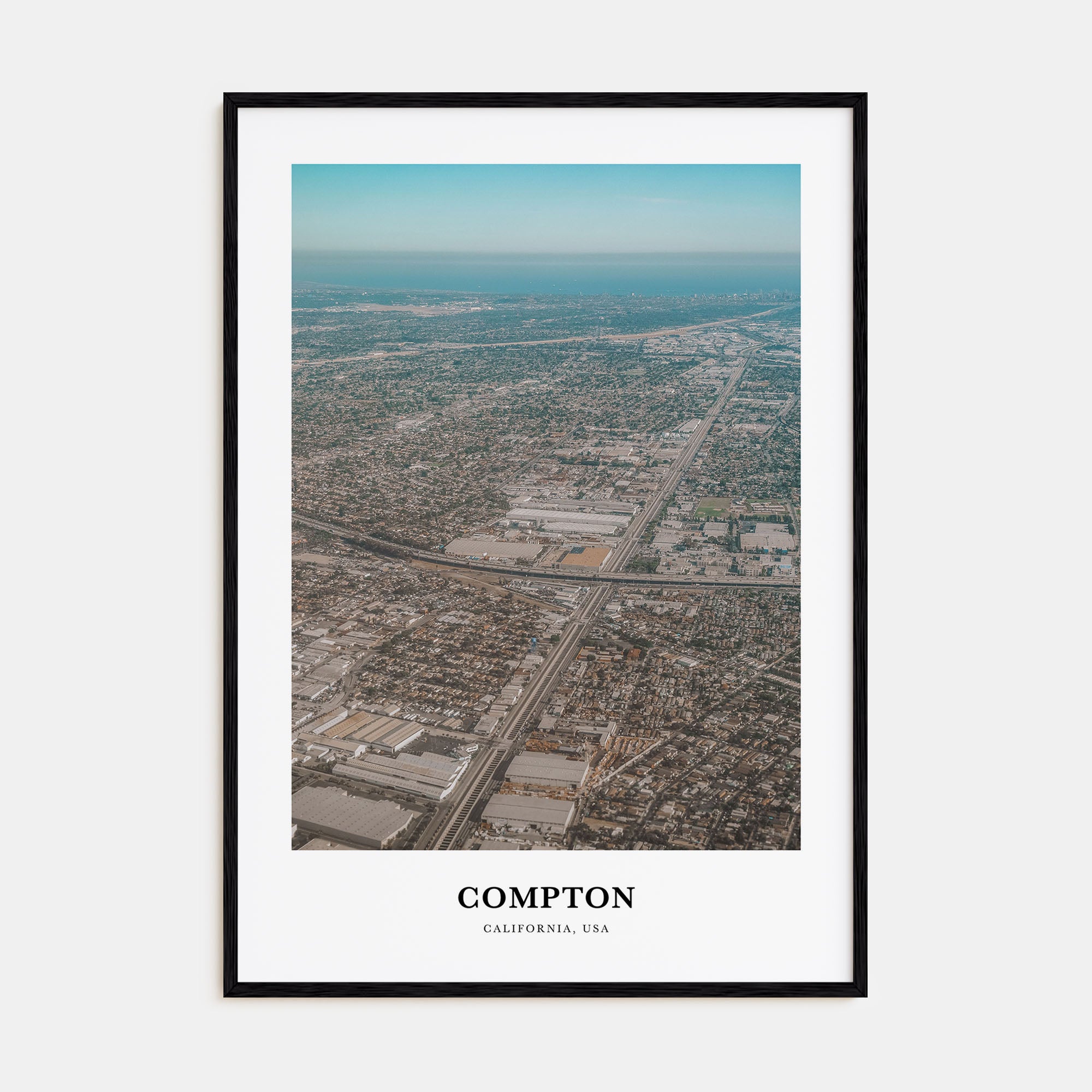 Compton Portrait Color Poster