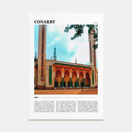 Conakry Travel Color Poster