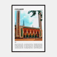 Conakry Travel Color Poster